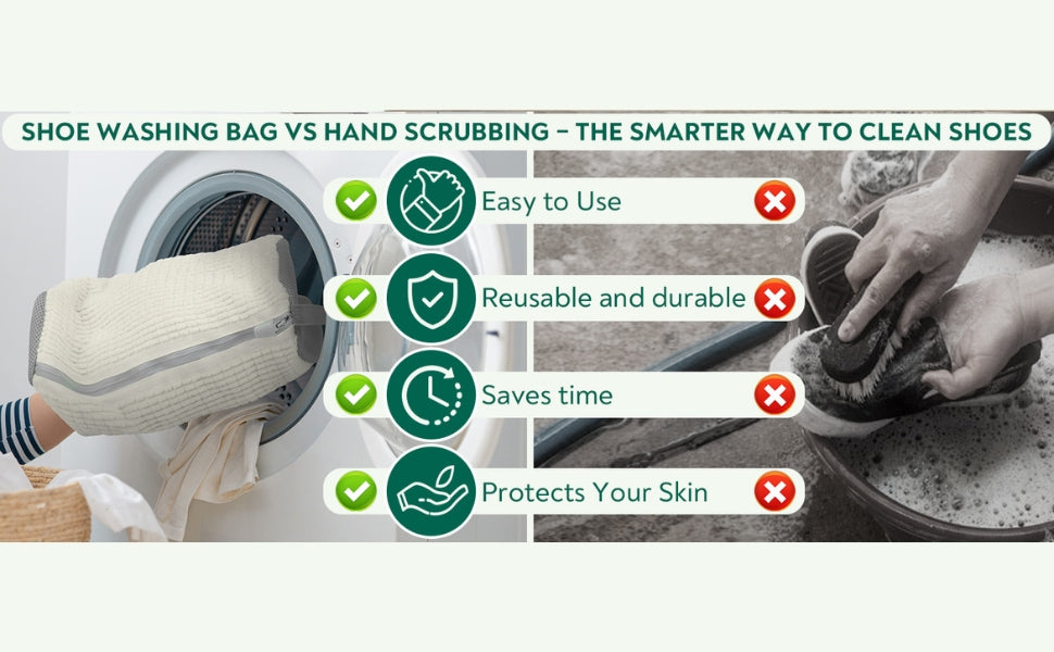 CleanKicks™ Shoe Washing Bag