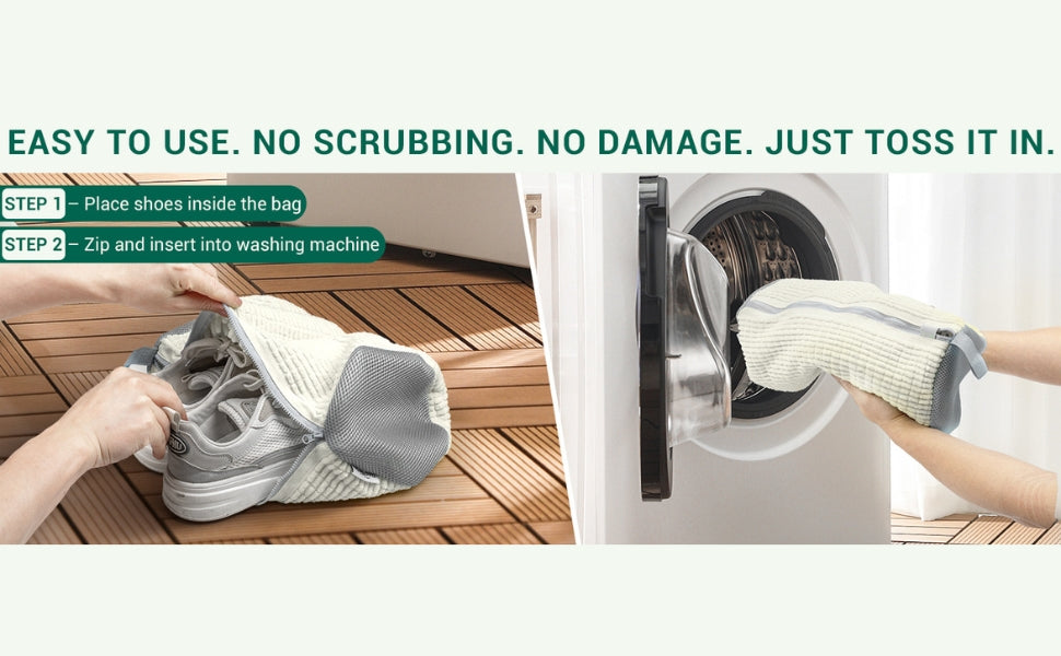 CleanKicks™ Shoe Washing Bag